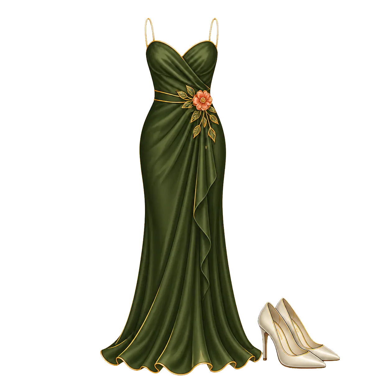 Vestido formal largo