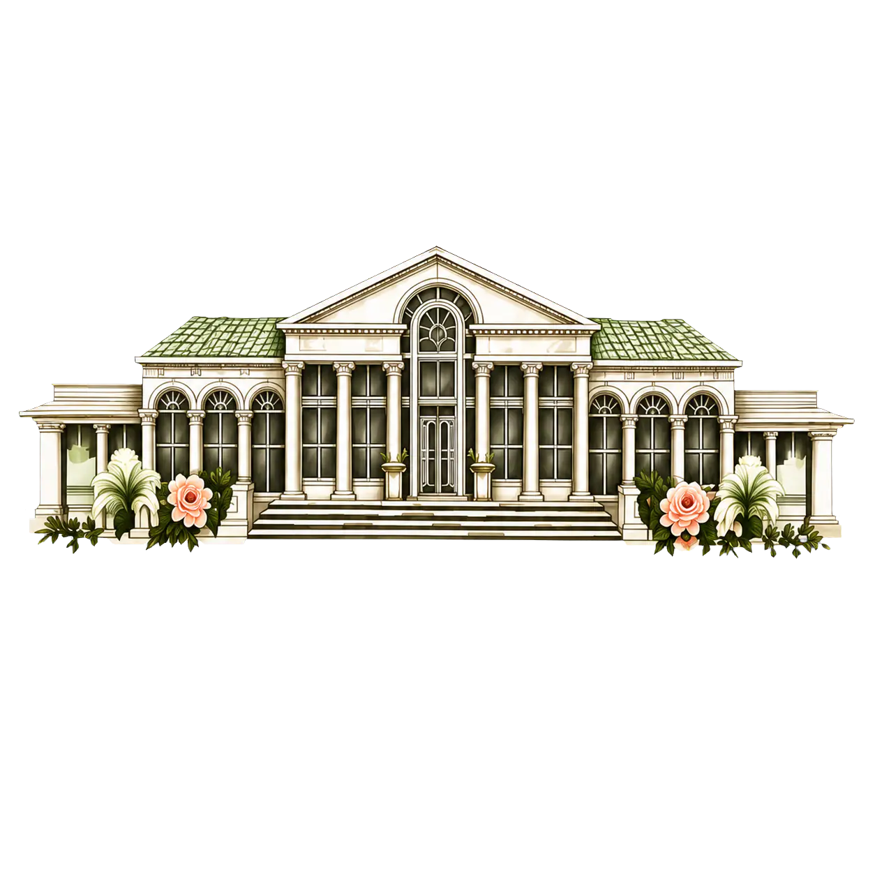 Ilustración del recinto Royal Palm Marquee